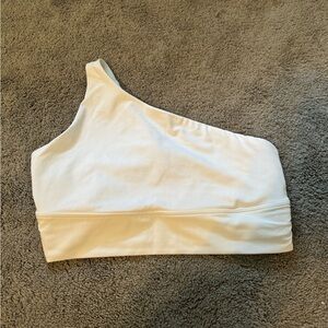 White Athleta Sports Bra